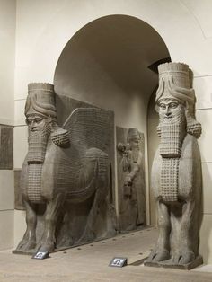 19oa - palace entrance of Sargon II