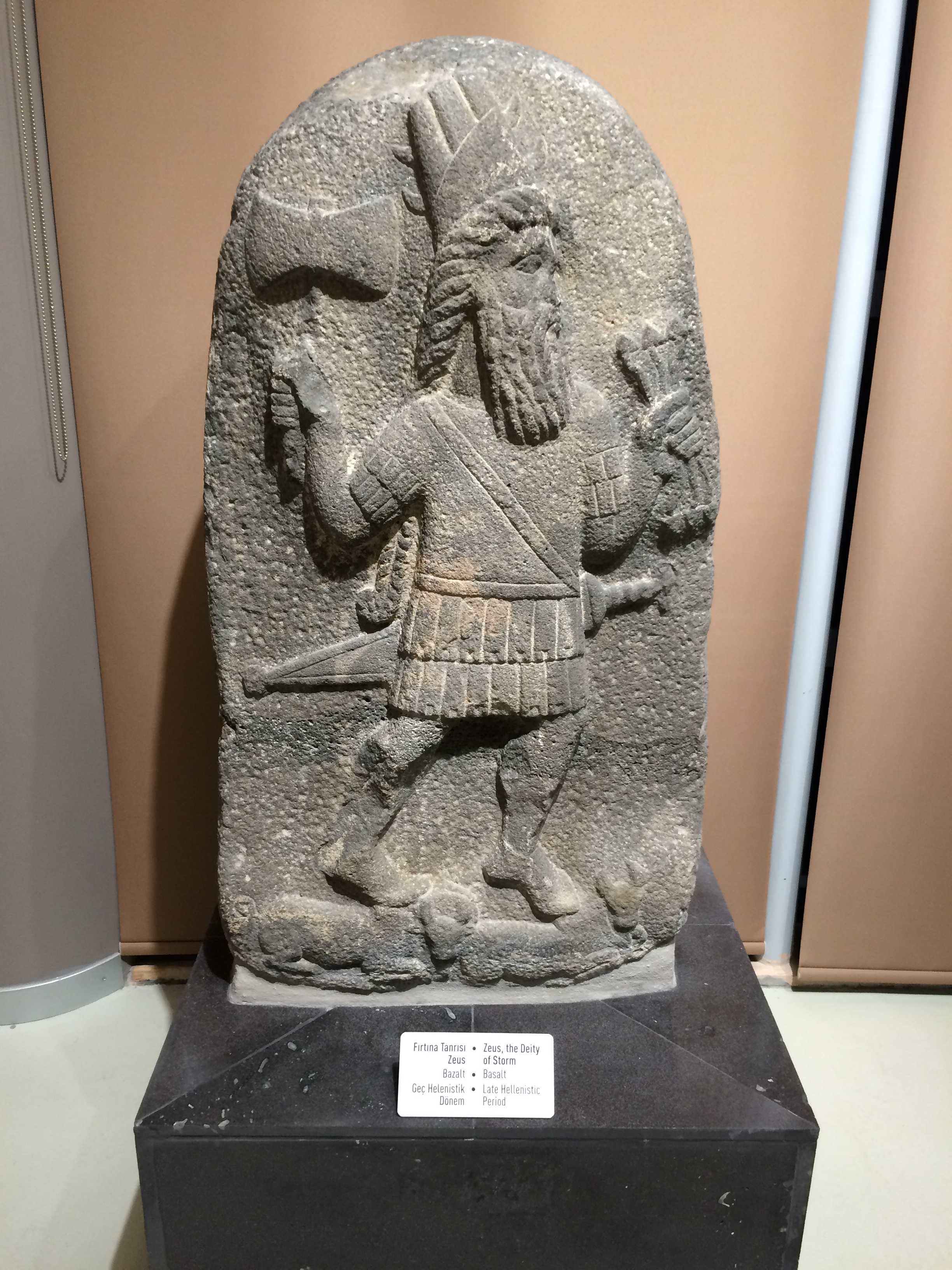 20 - Adad - Ishkur stele depicting him with alien high-tech weaponry; Adad was well known by most all ancient cultures for his high-tech weapons that sound like thunder & strike like lightning
