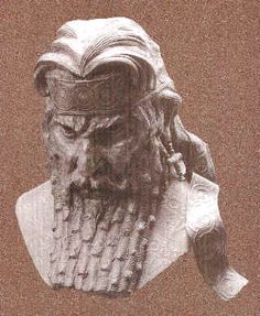 20 - Assyrian King Sennacherib, 704 - 681 B.C., a giant & semi-divine descendant of the gods