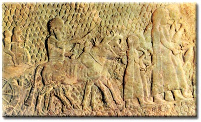 20h - Sennacherib exiles Lachish from Judah-relief