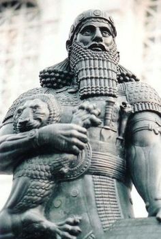 21 - Ashurbanipal, giant semi-divine made king of Assyria