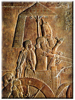 21n - King Ashurbanipal in chariot