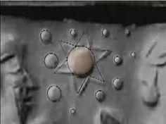 2a - Nabu's 6-pointed star symbol image within an ancient depiction of our solar system