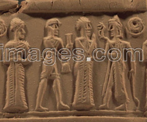 67 - unidentified goddess, earthling worker, semi-divine king, & Ningishzidda