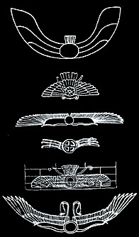 1 - winged sky-discs from Sumer, Akkadia, Babylonia, Assyria, Persia, Egypt, & everywhere