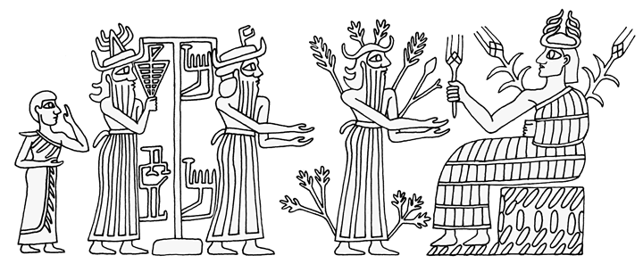 10 - earthling, 2 unknown gods, Haia & Nisaba
