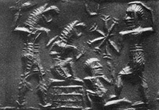 14 - Dumuzi, spouse to Inanna, killed by pursuing Lamashtu demons sent by brother Marduk