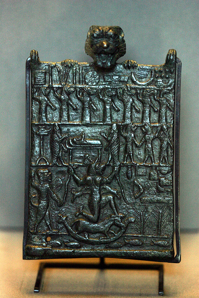 2 - Lamashtu, plaque artifact from Mesopotamia