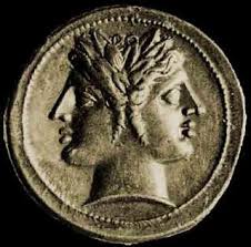 24 - Janus - January -Isumud, 2-faced Anunnaki god