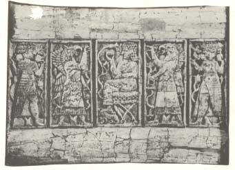 2k - ivory carving, unidentified goddess, Apkulla, Bau, Apkulla, & unidentified goddess
