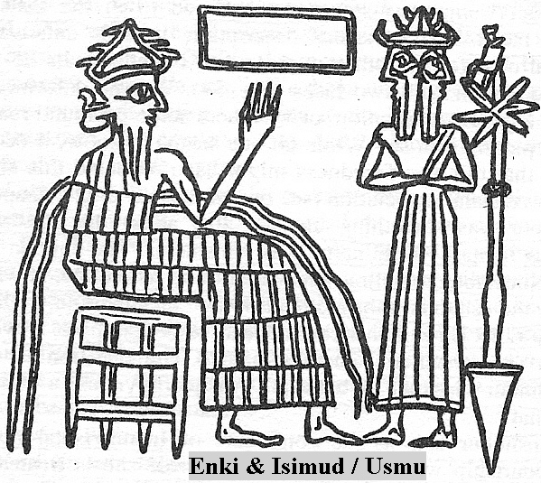 7 - Enki and Isimud, his vizier