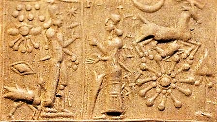 72 - winged sky-disc of the gods & goddesses Inanna & Ninhursag