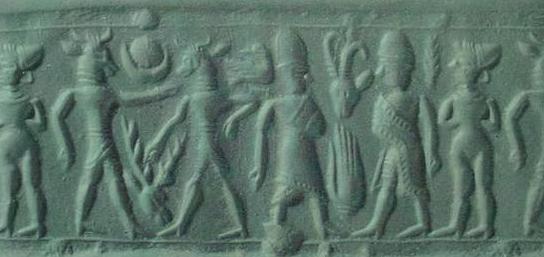 8 - Lamashtu demons, Nannar, Utu, & naked Inanna