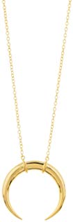 10 - gold necklace with Nannar's symbol front & center