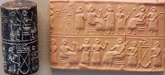 11 - feasting with gods in Sumer