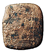 19 - ancient artifact found in Ur, diagram of Umma