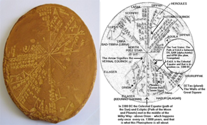 2 - Astronomical star map