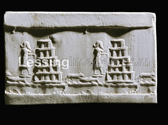 2 - construction of ziggurats, temples, houses for the giant alien Anunnaki gods