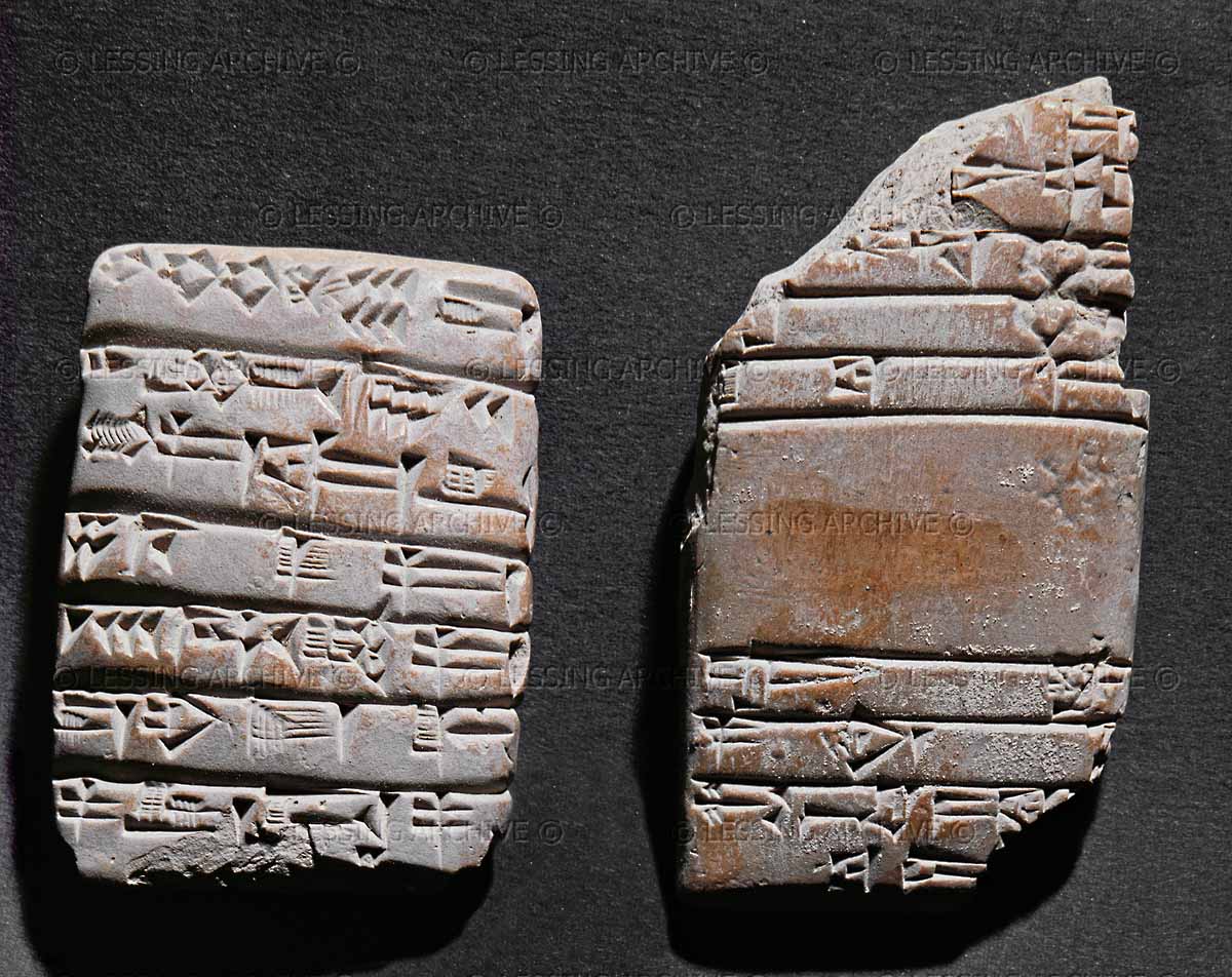 22 - Sumerian ancient harvest recorded