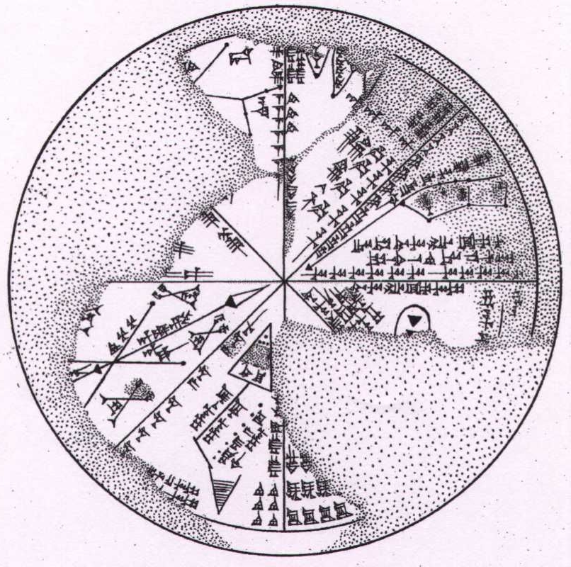 2c - Sumerian star travel map, Nibiru to Earth