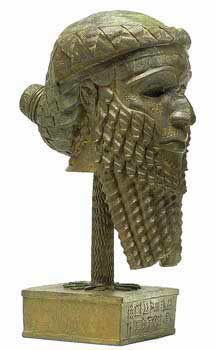 2g - Sargon the Great - 1st Ruler of a new dynasty in Akkad, Sargon was discovered by Inanna & promoted to the top by her as she had sexual designs for him