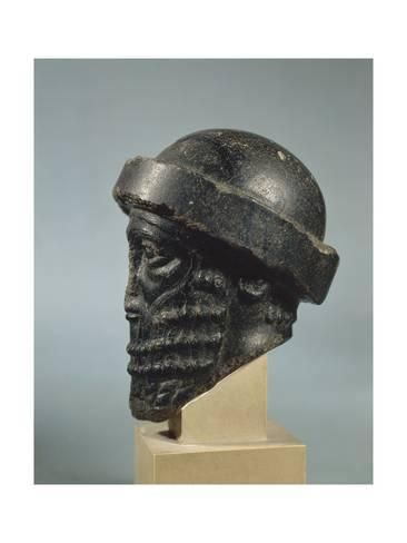 2wc - head of Hammurabi, King of Babylonia