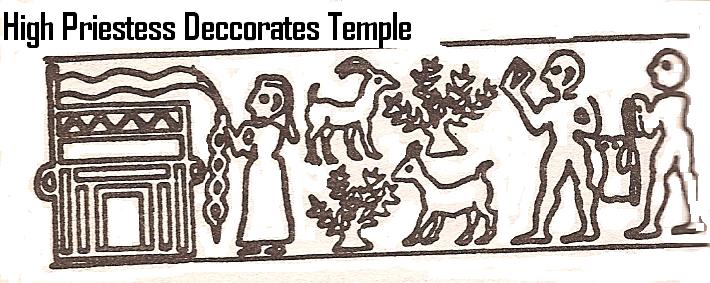 30 - priestess decorates the temple