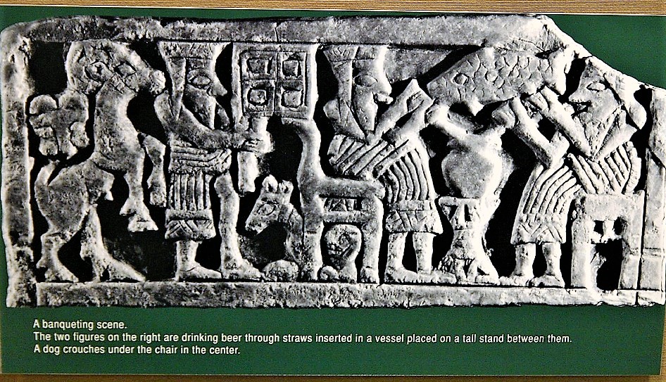 4 - unidentified god, Bau, & spouse Ninurta; gods and their elixer