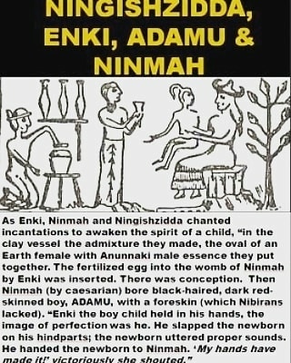 43 - Ninhursag was asked by the gods for a worker race, & she's done it!; cheers go out for Ninhursag, the mother of gods & mankind