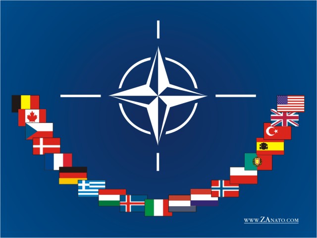 5 - NATO flag, Nibiru gods' symbols