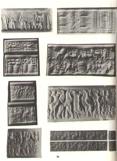 55 - Sumerian cylinder seals, 3000 + B.C.