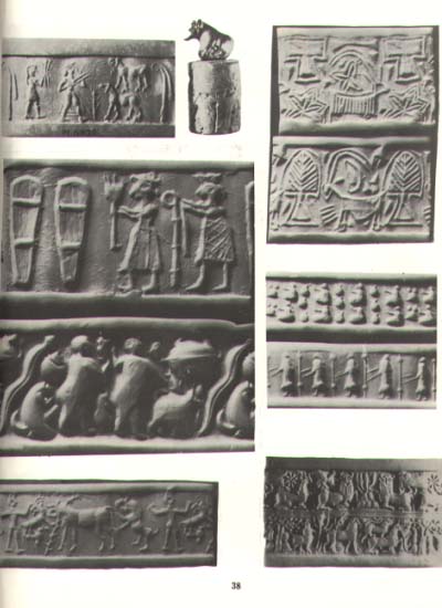 57 - Sumerian cylinder seals, 3000 B.C.