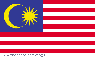 5d - Malaysia National Flag, Utu's Moon Crescent