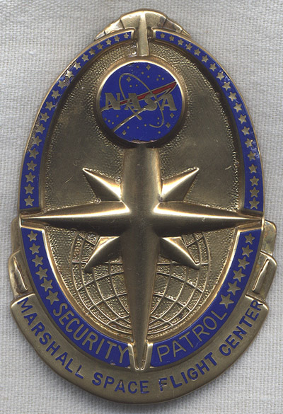 79 - Anu's 8-Pointed Star symbol on NASA Security Control Badge