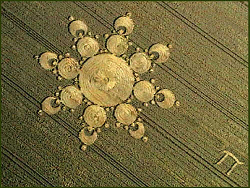 88 - Avabury, Wiltshire with Anu's 8-Pointed Star crop circle