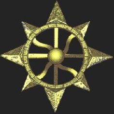 91 -  8-pointed star on wheels, jewelry, medals, patterns, places of worship, etc.