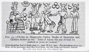 33a - Enki, his vizier Isimud, failed experiment, & 2 unidentified sons of Enki working in the Abzu marshlands of Southern Iraq