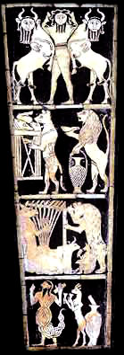 Sumerian Wooden Harp