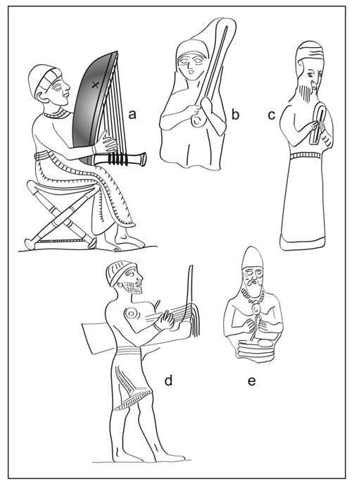 figures of Mesopotamian musicians