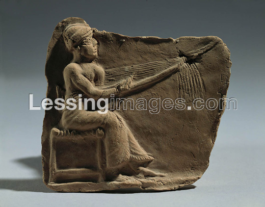 ancient harpist