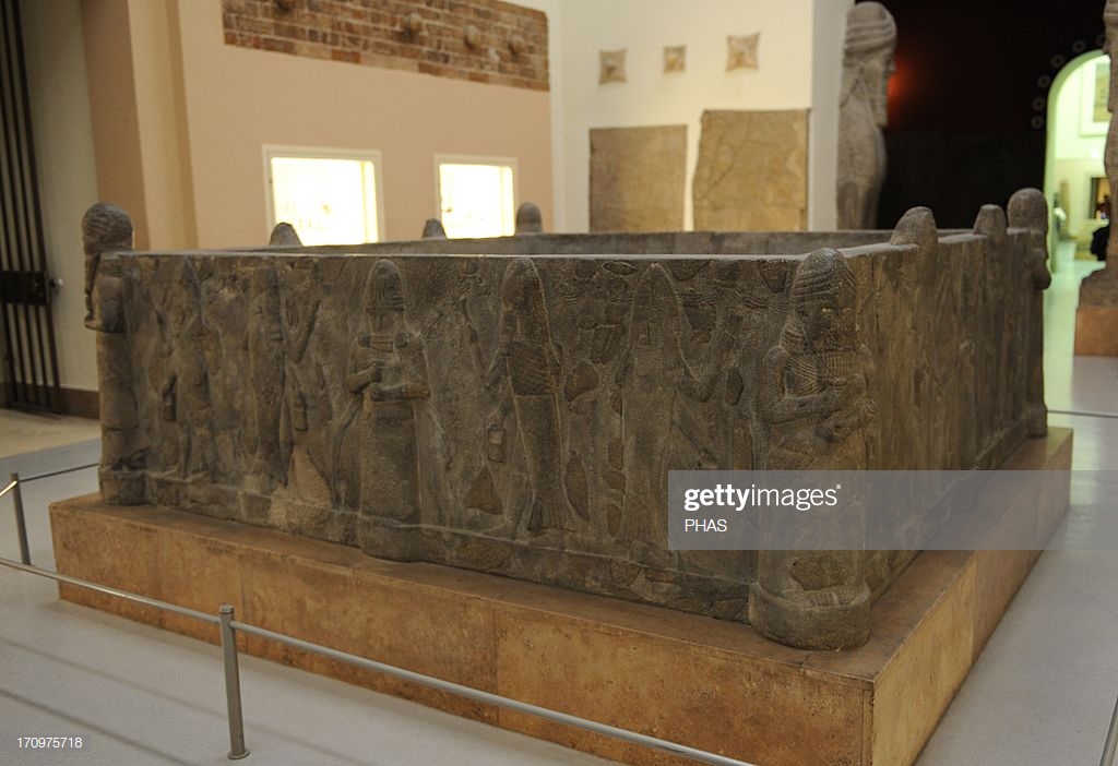 34 - water basin from temple of Ashur