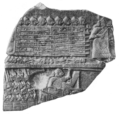 34 - Sumerian army marching