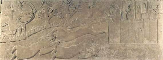 36 - ancient Sumerian war scene