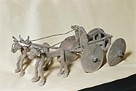 50 - chariot drawn by bulls, 3000-2000 B.C.