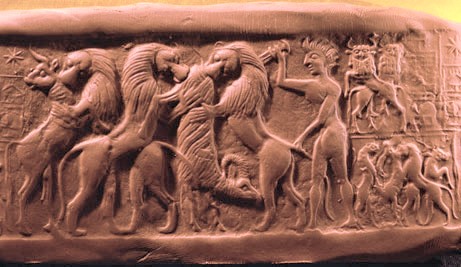 lion threats of the ancient Mesopotamian days