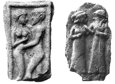 3c - ancient artifacts of alien lovers Inanna & Dumuzi