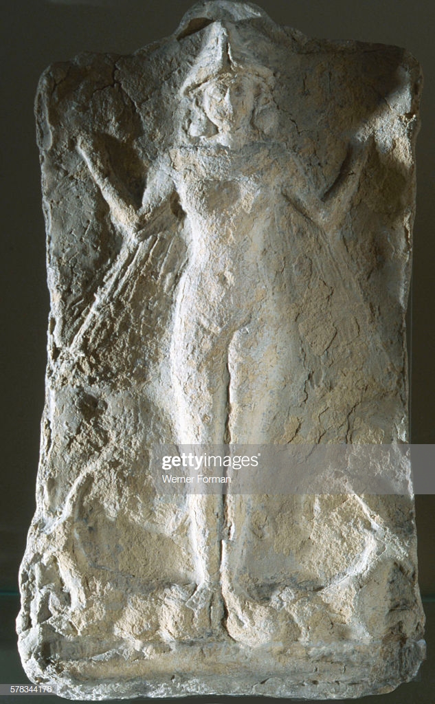 6a - Goddes of Love Inanna on artifact depicted with wings for flight; all pilots today have their wings & the gods in ancient days had theirs