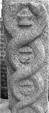 11 - entwined serpent symbol of Ningishzidda's work fashioning modern man