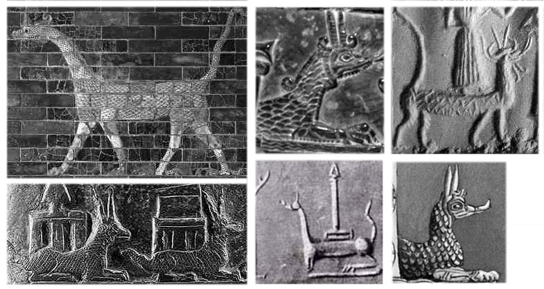 19 - Marduk's beast animal symbol named Mushhushshu