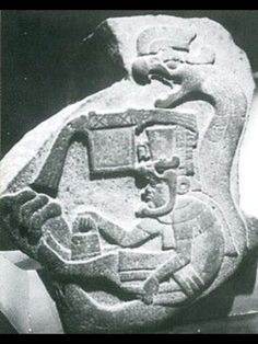 20 - Quetzatcoatal in his sky craft_ Ningishzidda & his horned serpent symbol